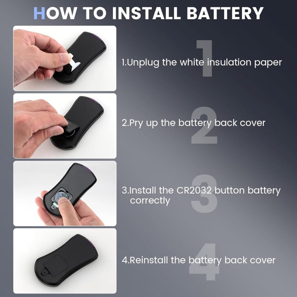 How to Install the Battery