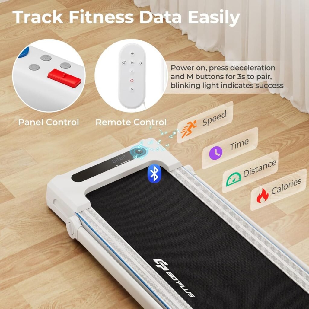 SuperFit treadmill with remote control