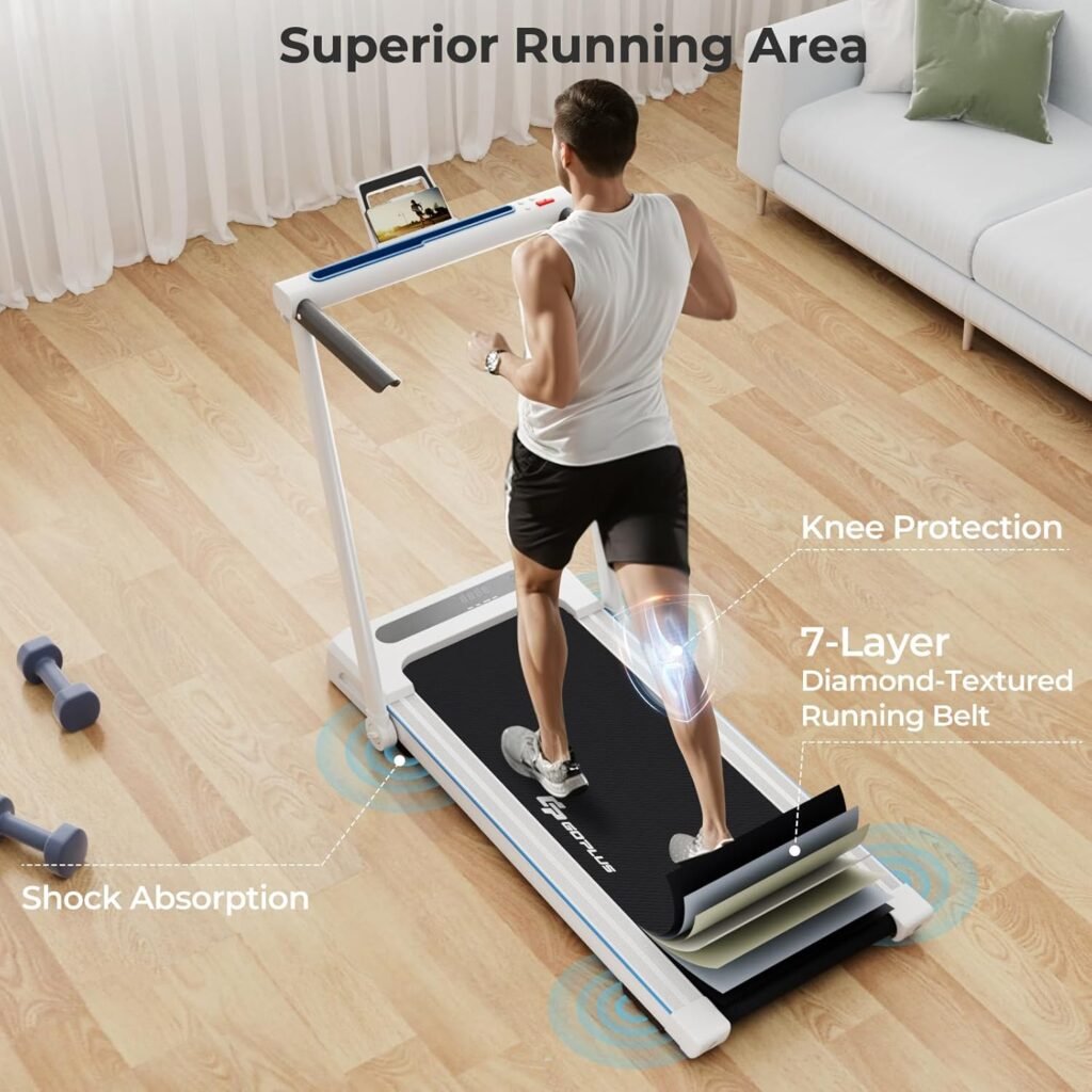 SuperFit treadmill 40 inch running area