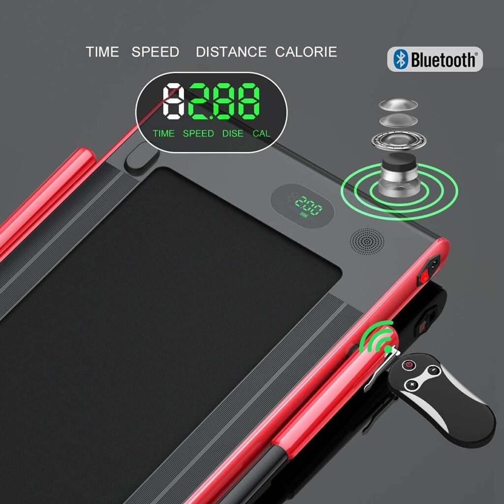 SuperFit treadmill safety key and handrail