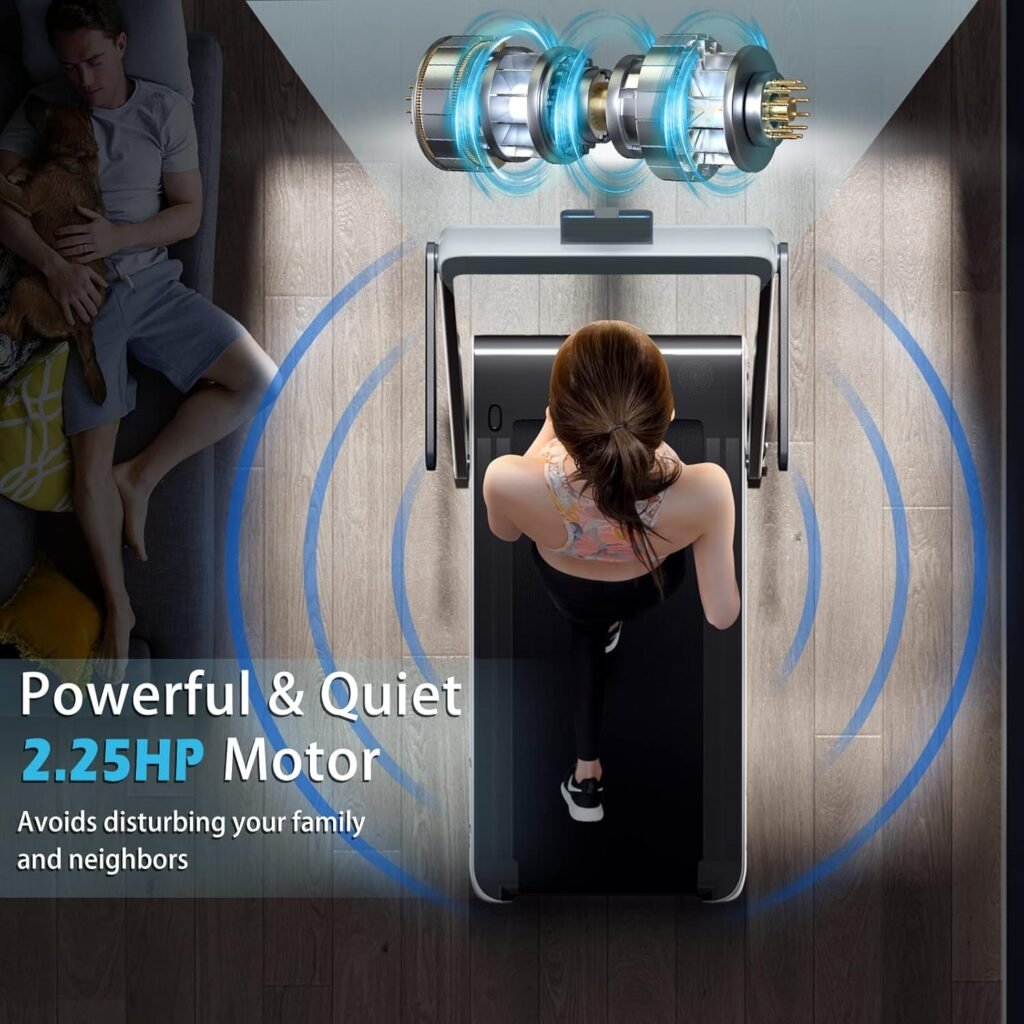 SuperFit treadmill 2 in 1 motor