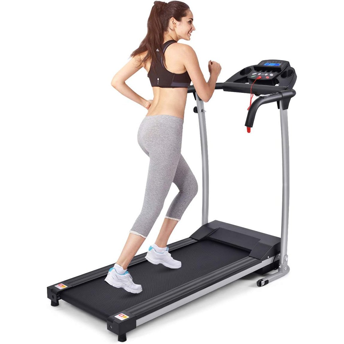 SuperFit Foldable Treadmill with 12 Preset Programs